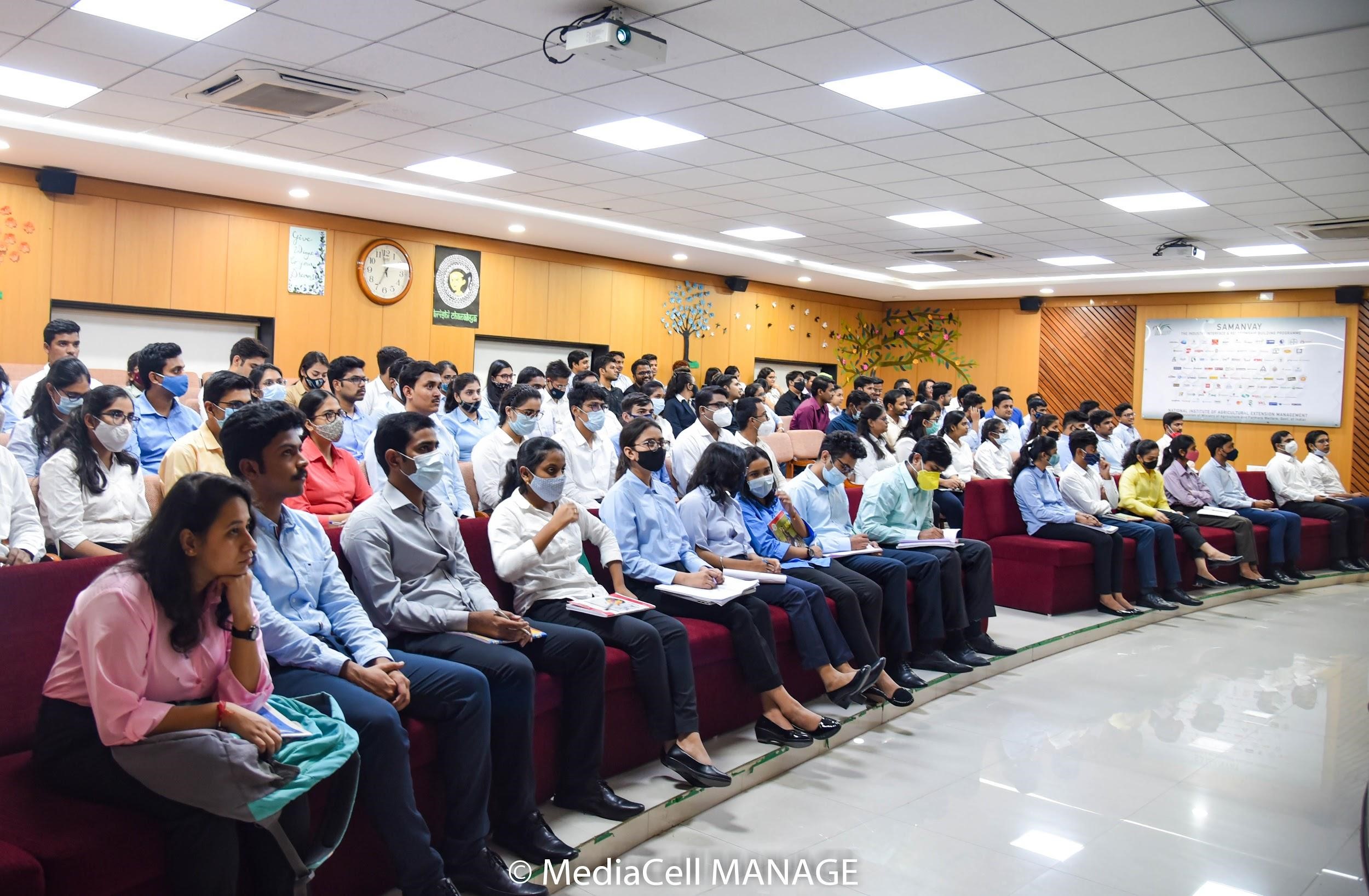 MANAGE Seminar hall