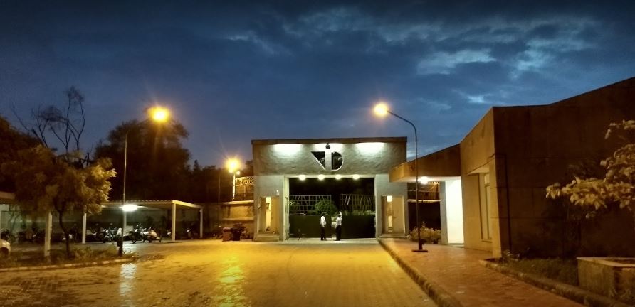 NID Gandhinagar Night View