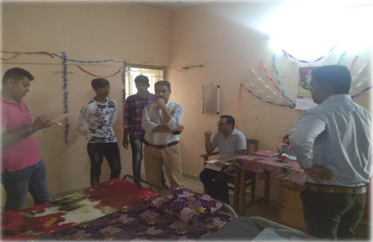 Navsari Agricultural University Hostel Room