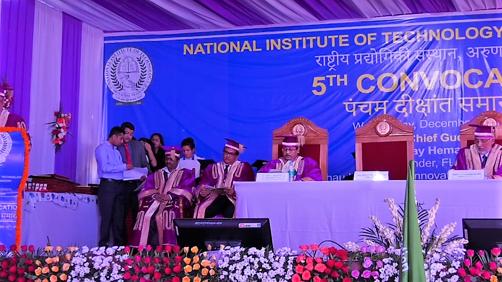 NIT Arunachal Pradesh Convocation