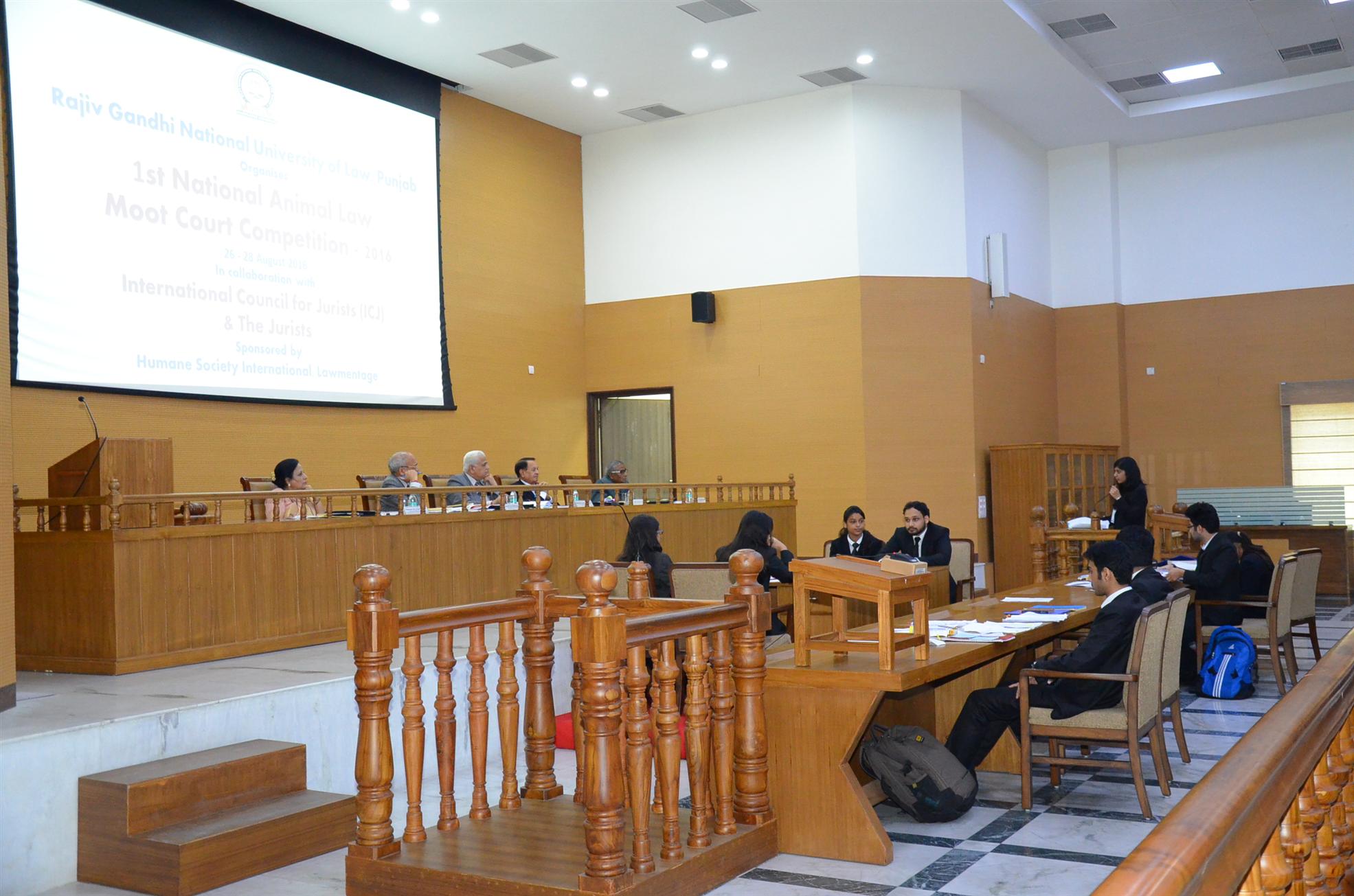 Rajiv Gandhi National University of Law Punjab Moot Court