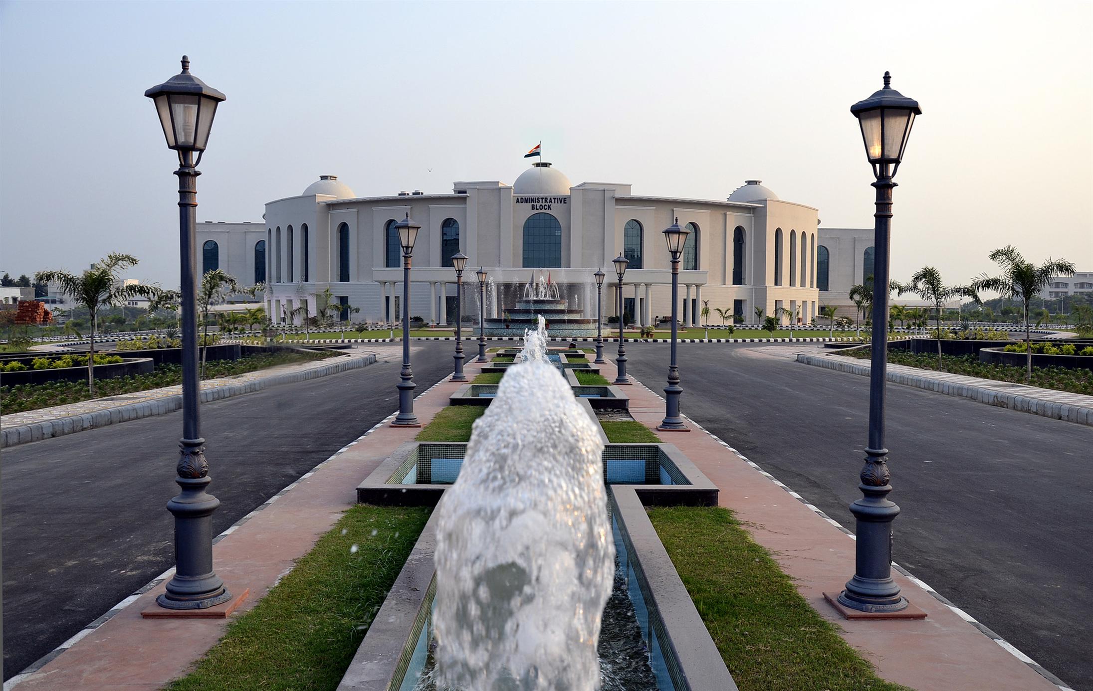 Rajiv Gandhi National University of Law Punjab Academic Block