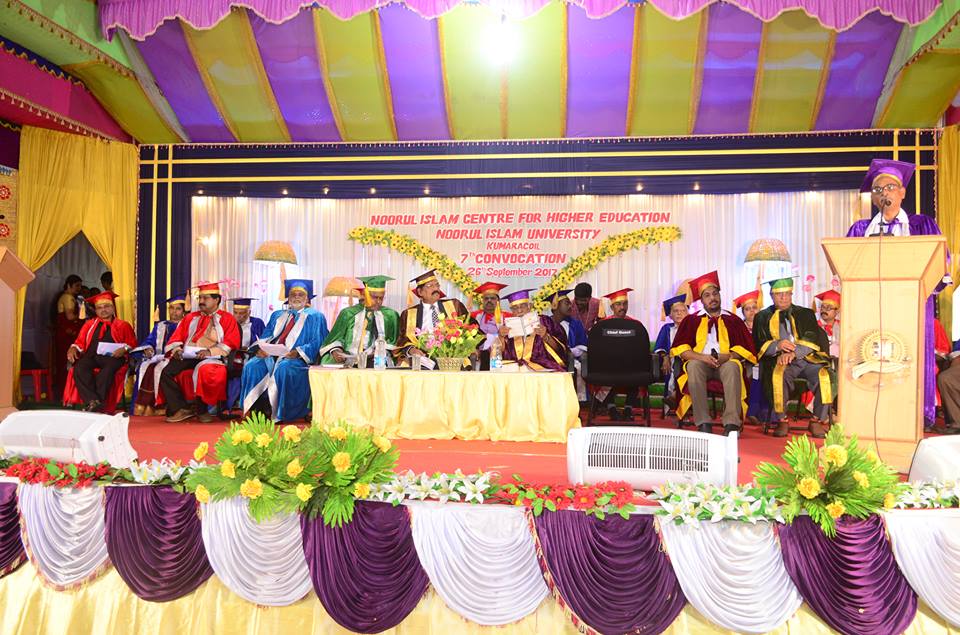 Noorul Islam Centre for Higher Education Convocation