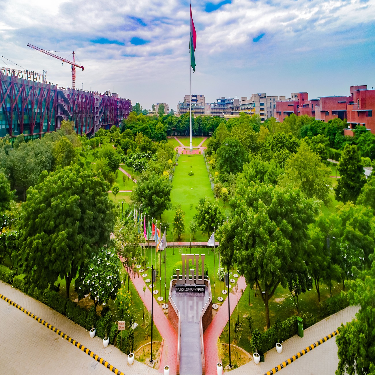 OP Jindal Global University Campus View(1)