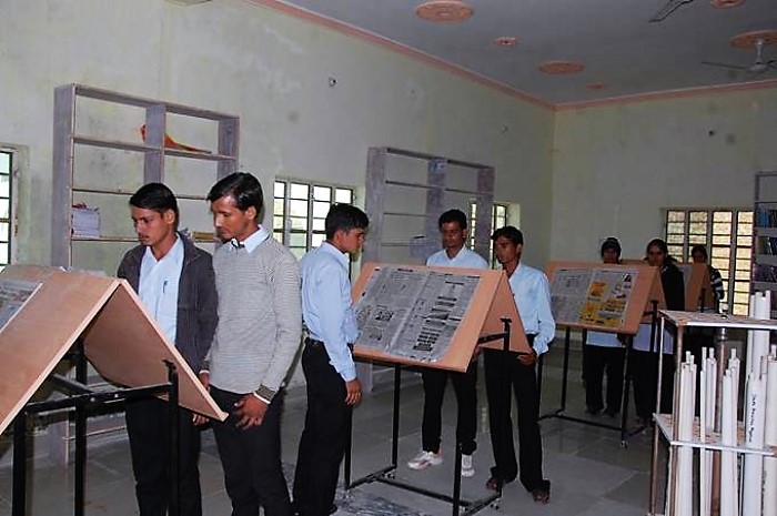 OPJS University Academic Block