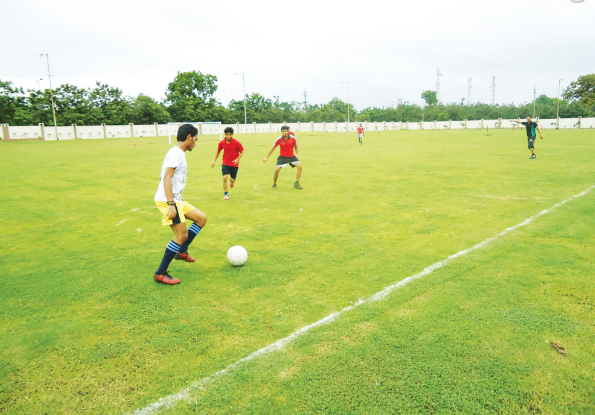 OP Jindal University Raigarh Sports Facility