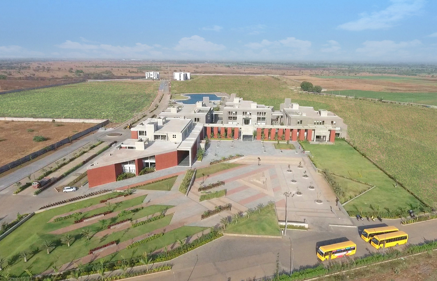 PP Savani University Campus View(2)