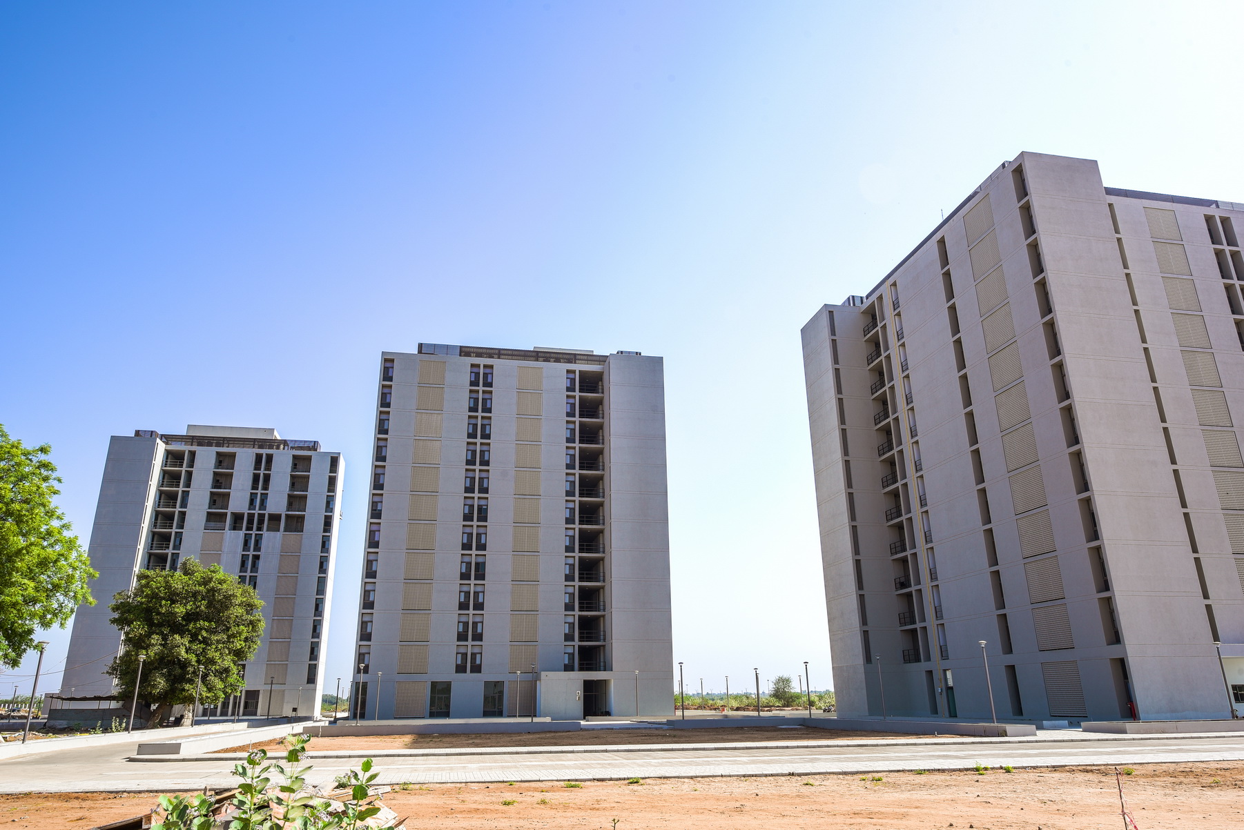 Pandit Deendayal Energy University (PDEU) Hostel Building
