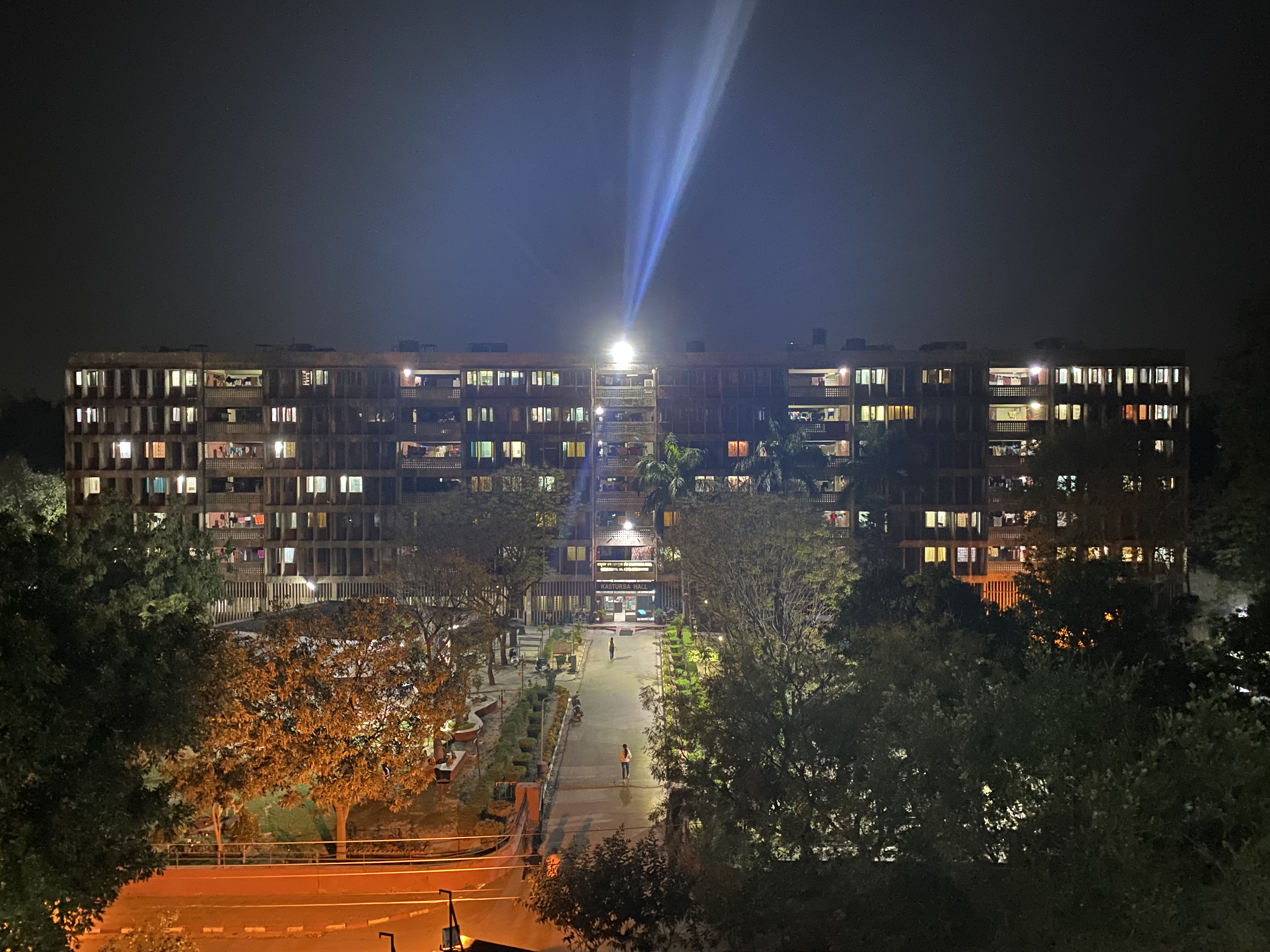 Panjab University Night View
