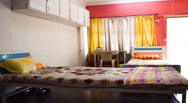 Pillai College of Arts, Commerce and Science Hostel Room