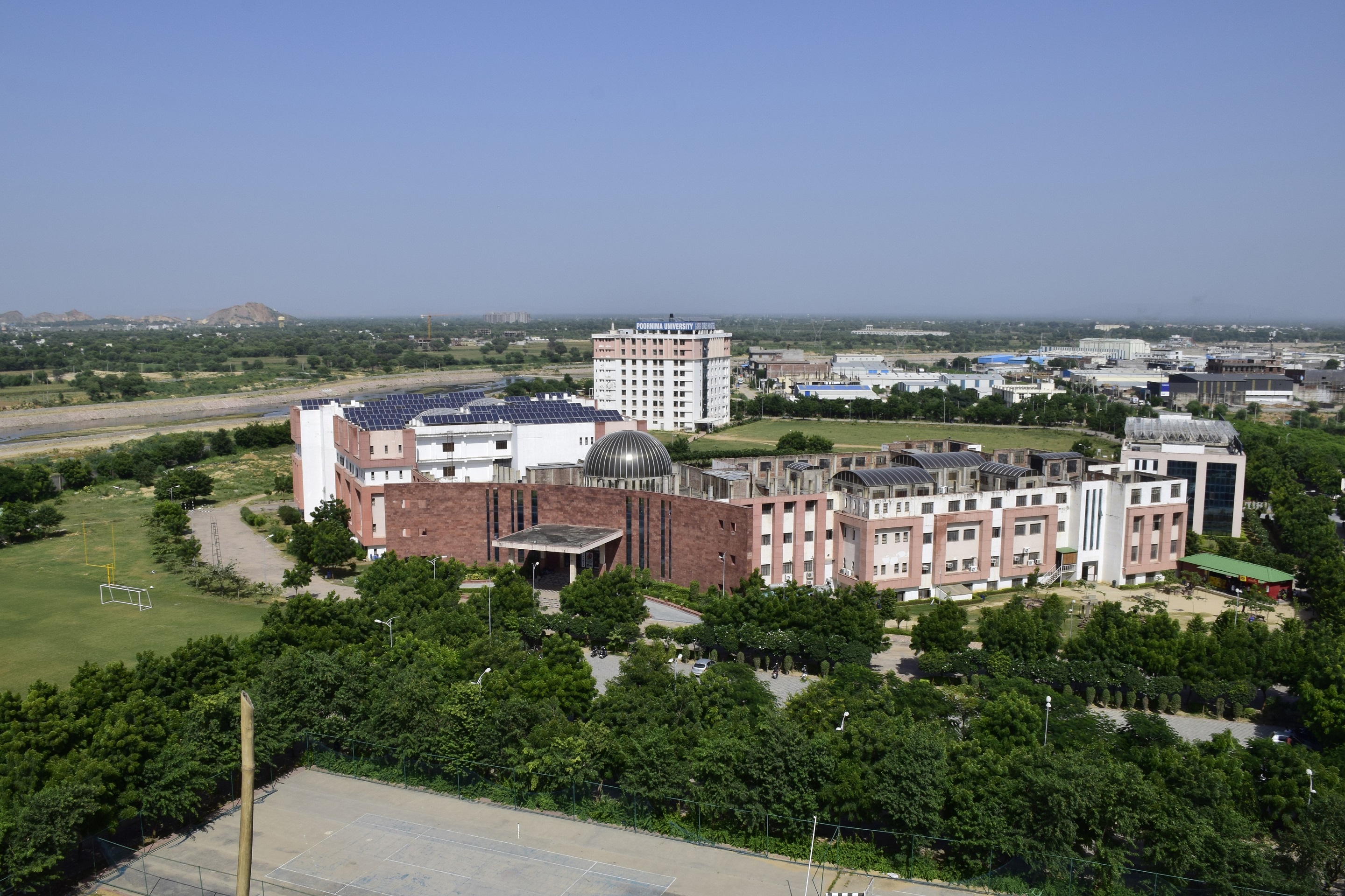 Poornima University Campus Building(2)
