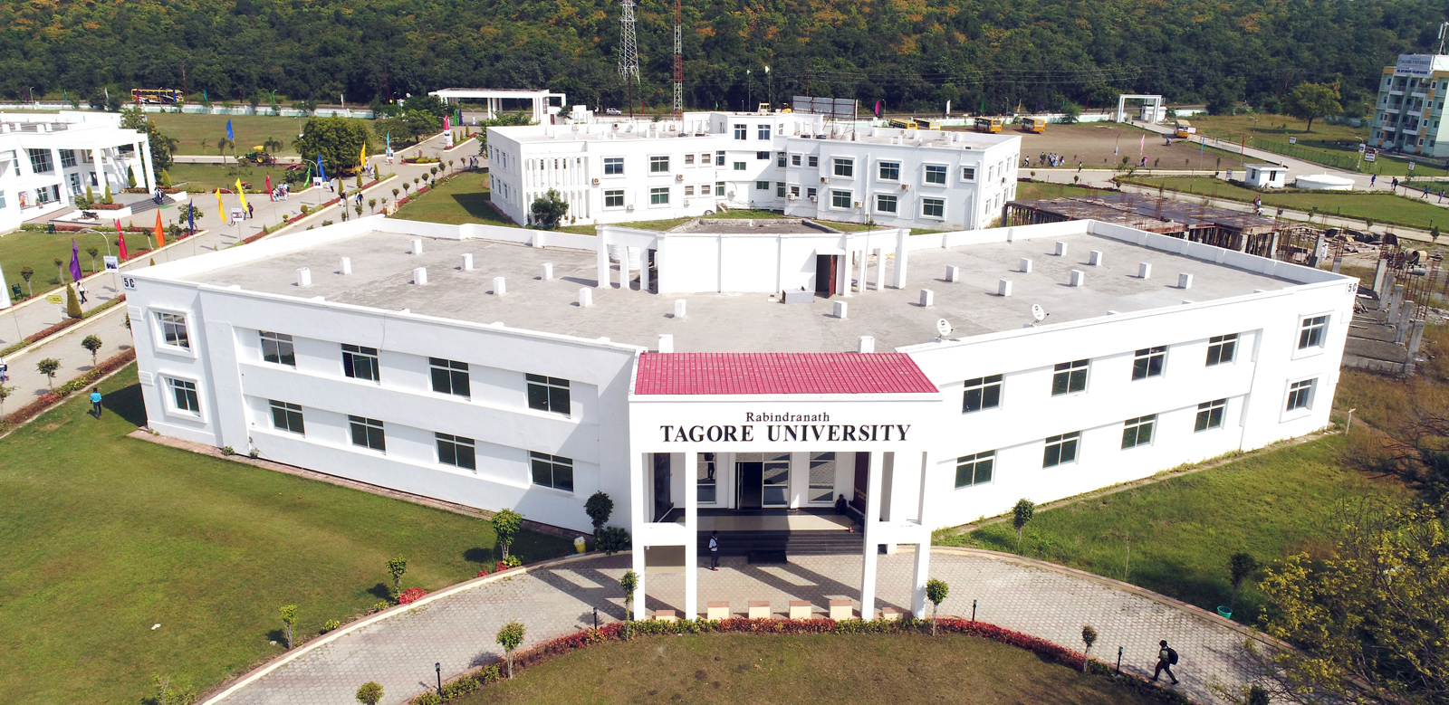 Rabindranath Tagore University Campus View