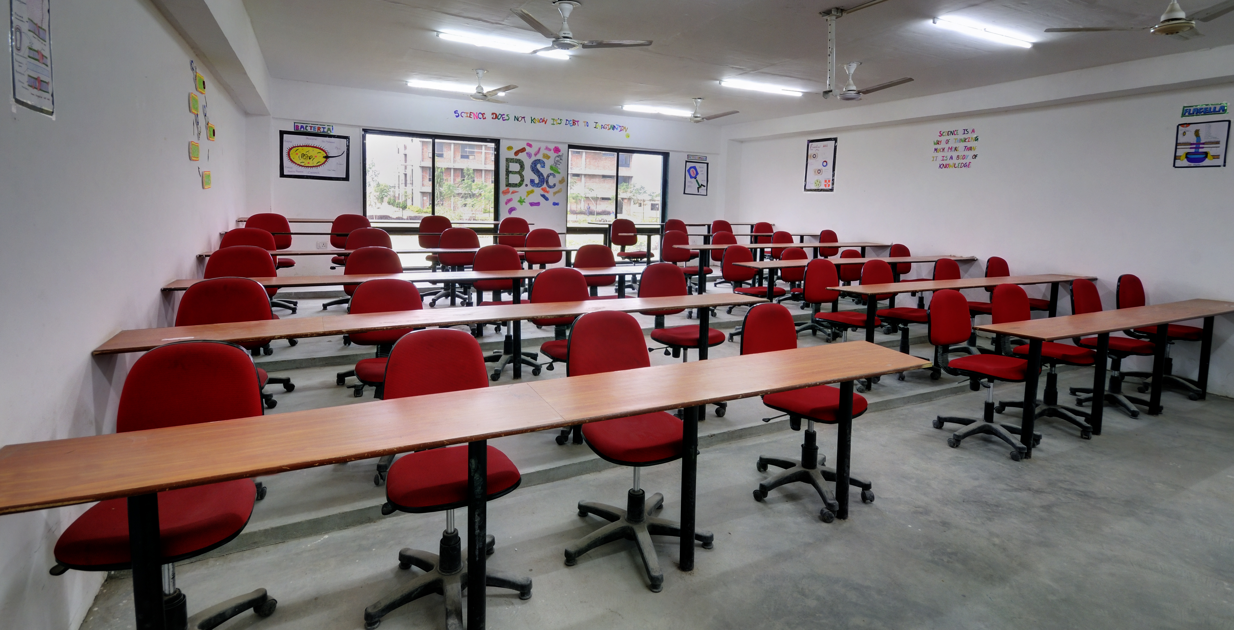 Rai University Ahmedabad Classroom