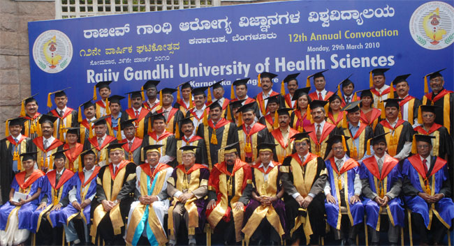 RGUHS Bangalore Convocation