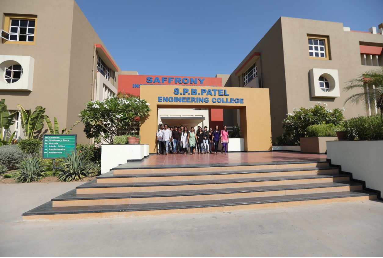 S.P.B. Patel Engineering College (Saffrony), Mehsana Campus View