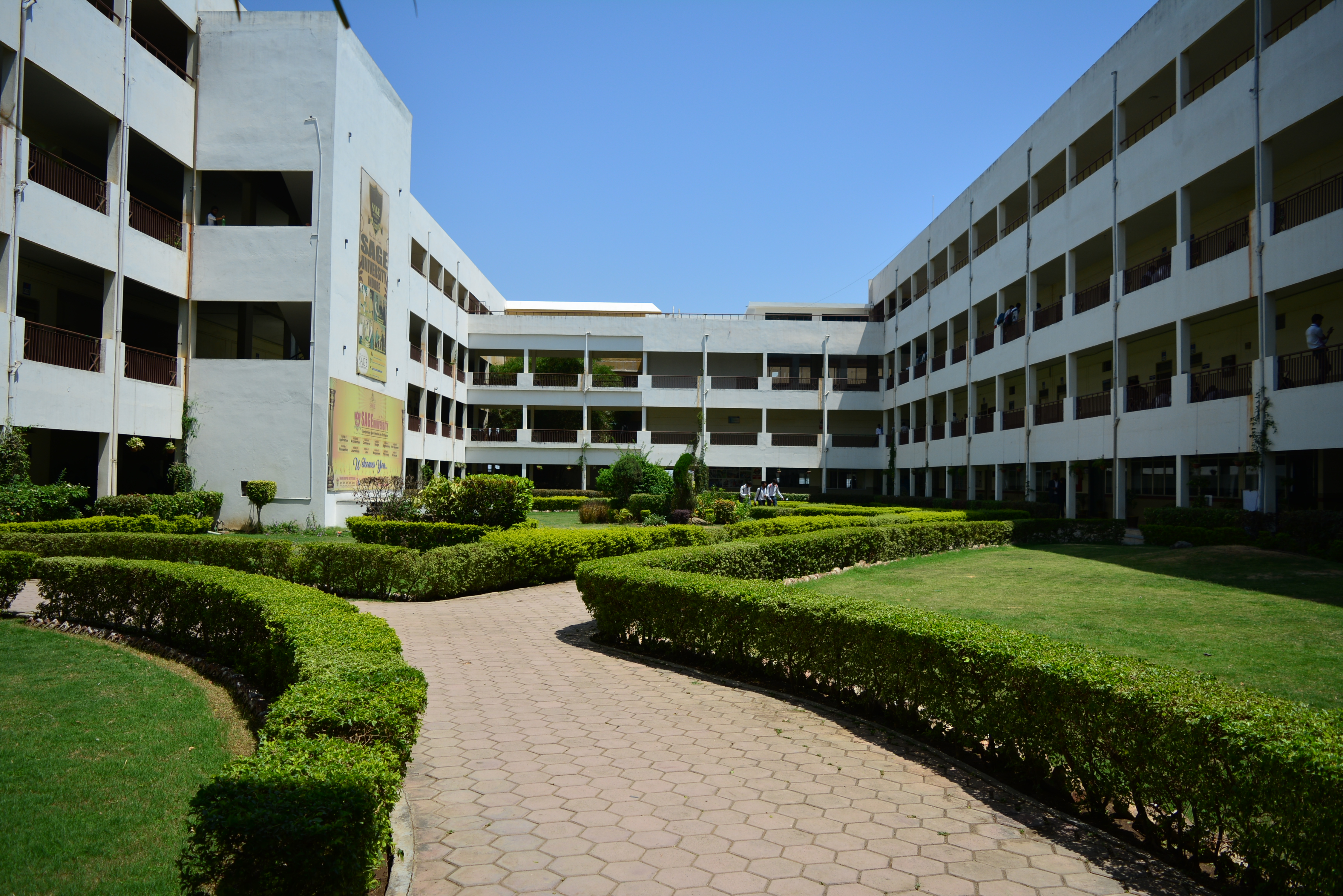 SAGE University Indore Campus View(2)