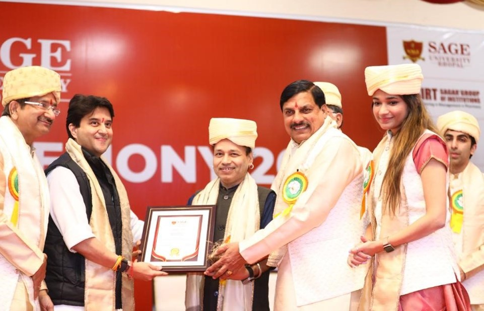 SAGE University Indore Celebrity Visit