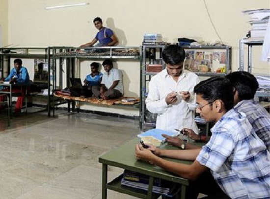 SRIT Hostel Room