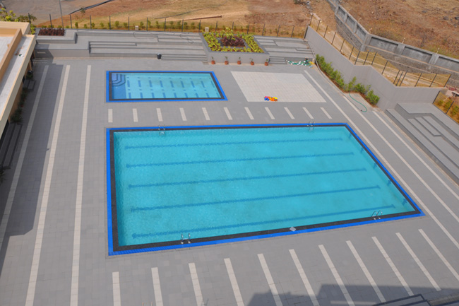 Sanjay Ghodawat University Swimming Pool