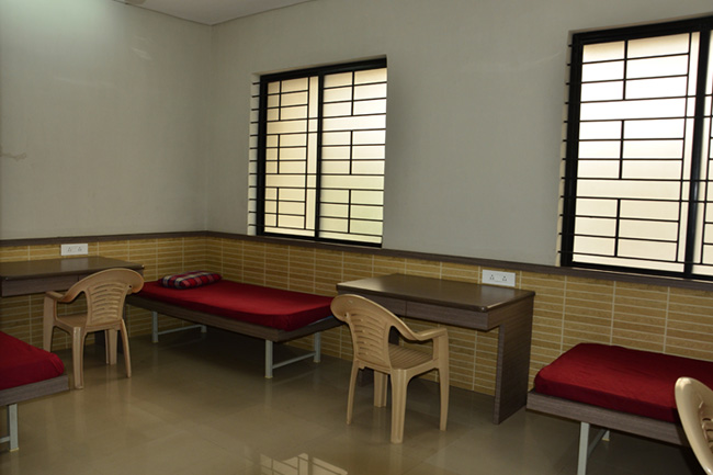 Sanjay Ghodawat University Hostel Room