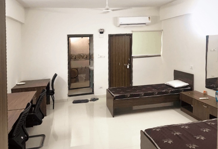 Sankalchand Patel University Hostel Room