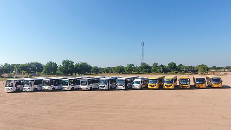 Sankalchand Patel University Transport Facility