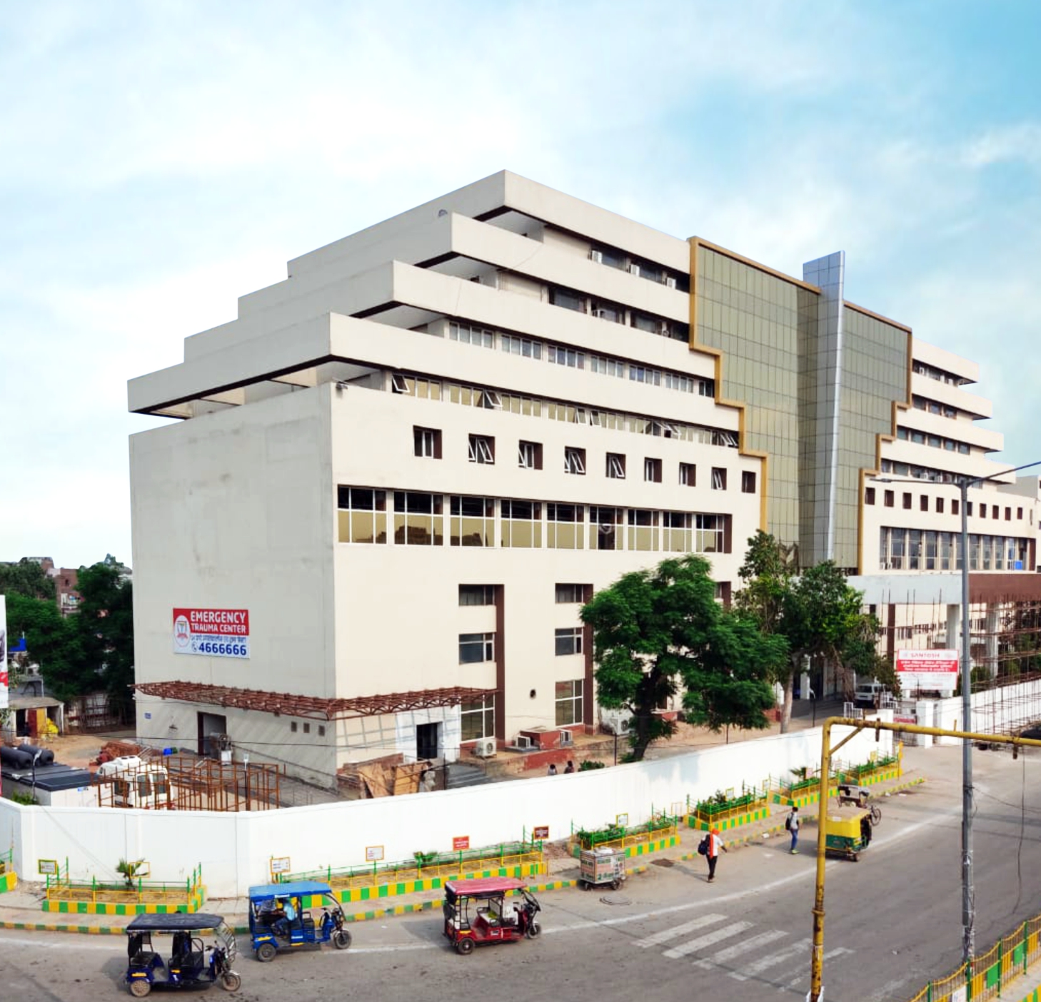 Santosh University Campus Building