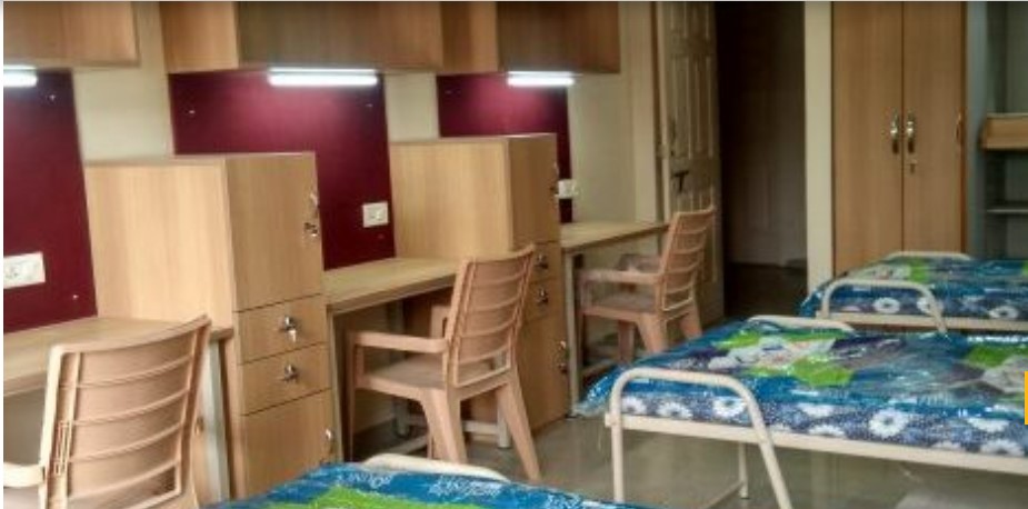 Sarvajanik University Hostel Room
