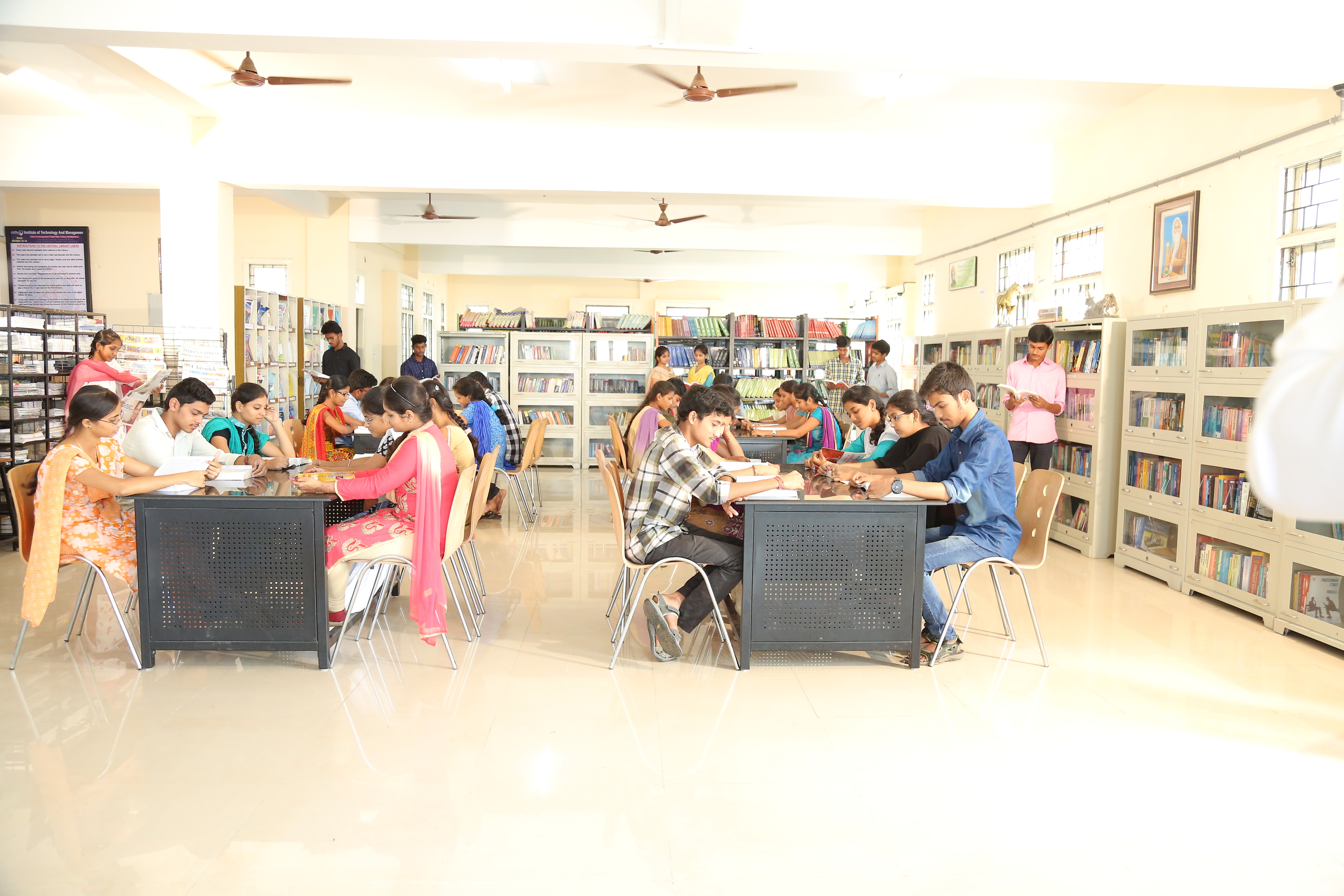 Satya Institute of Technology and Management Library