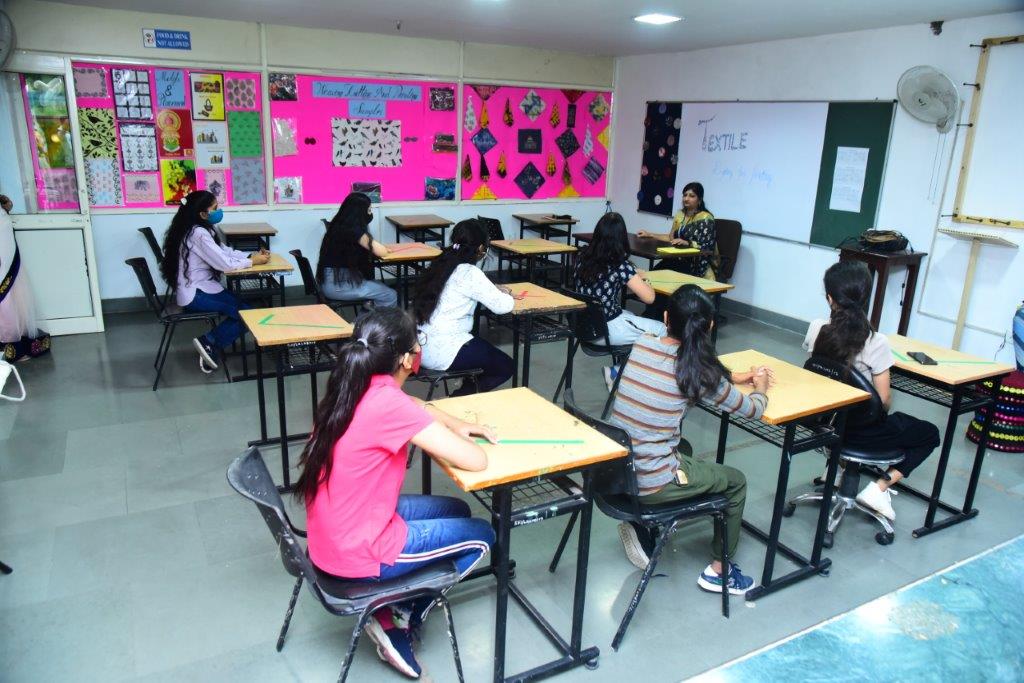 Satyam Fashion Institute Classroom