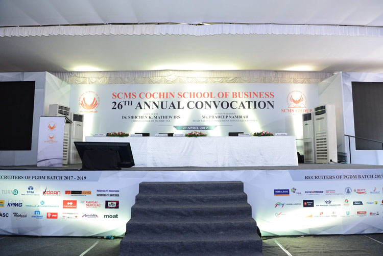 SCMS Cochin School of Business Convocation(1)