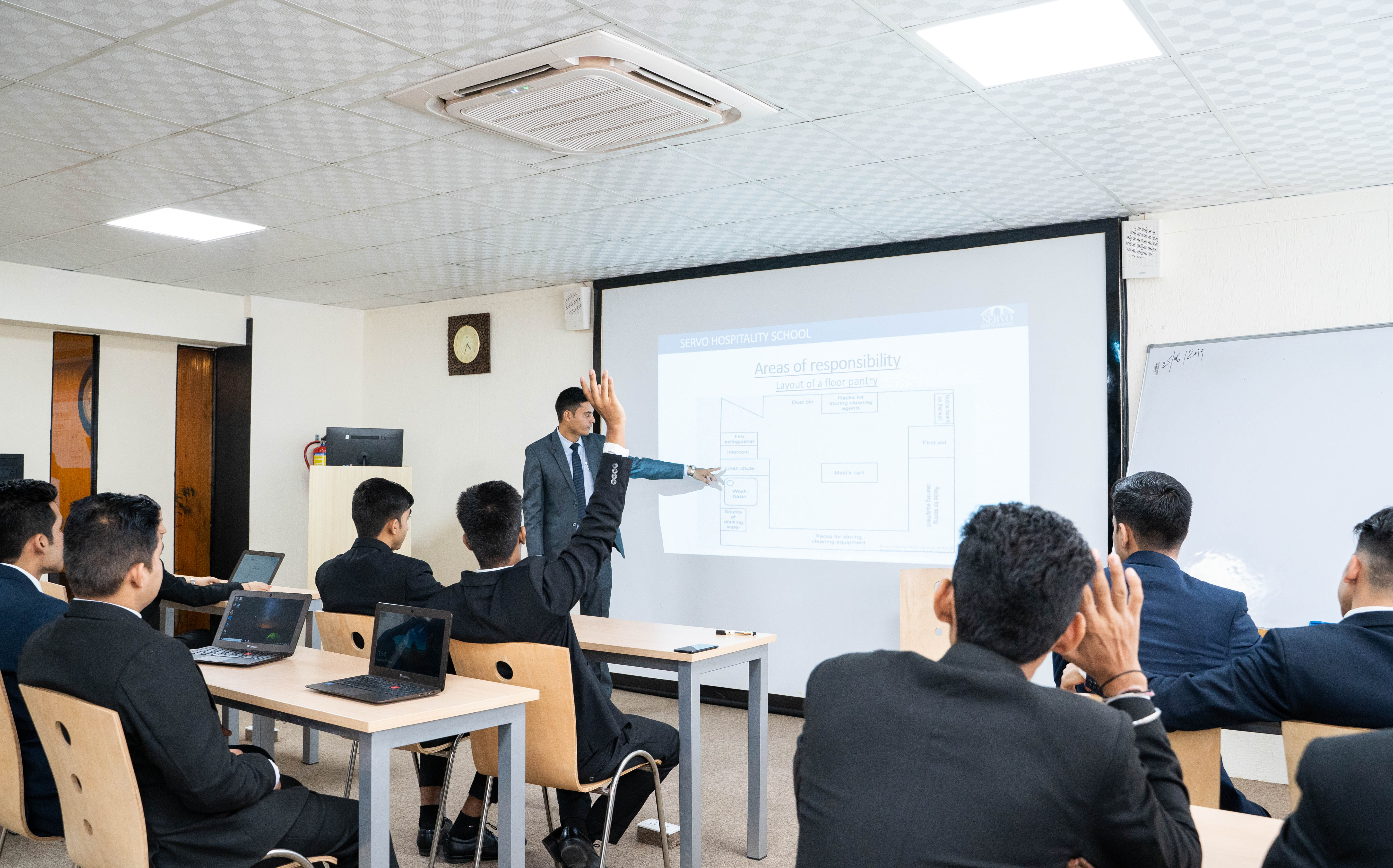 Servo Hospitality School Dehradun Classroom(2)