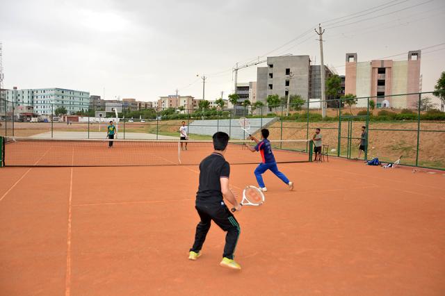 SGT University Lawn Tennis Court