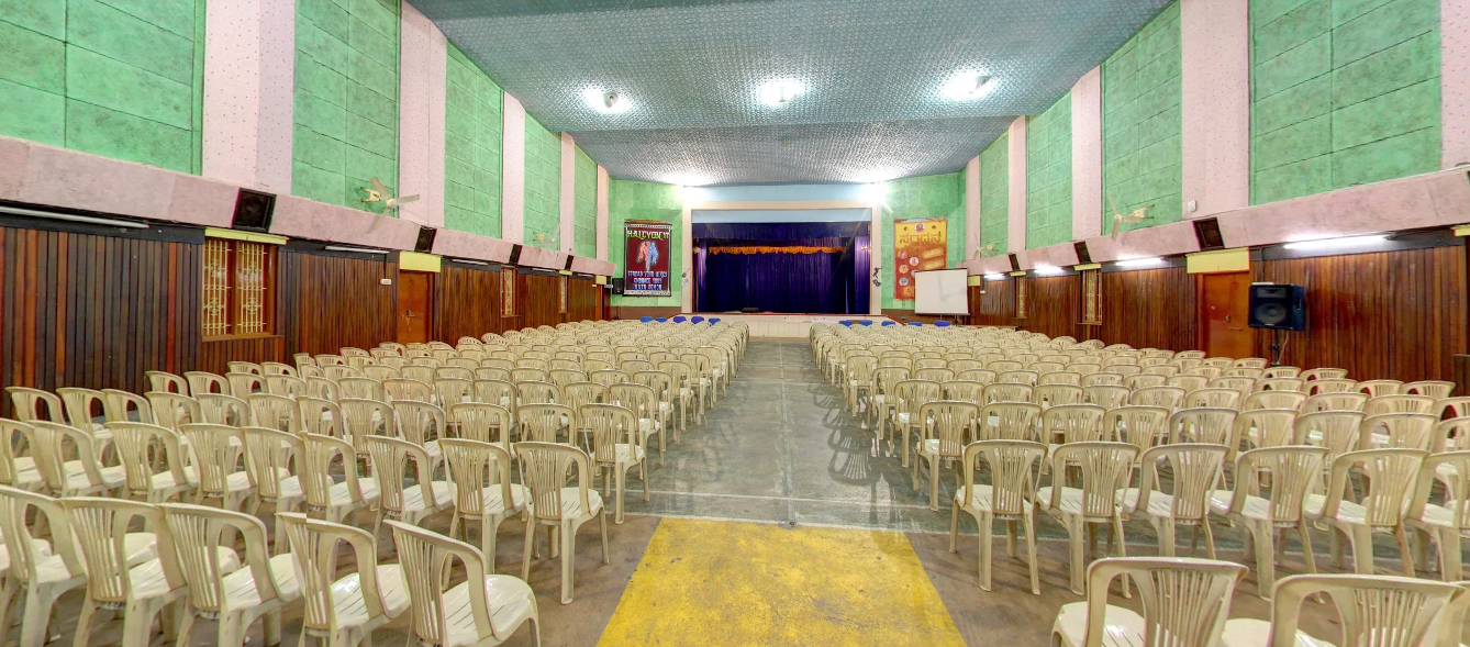 Siddaganga Institute of Technology Seminar hall