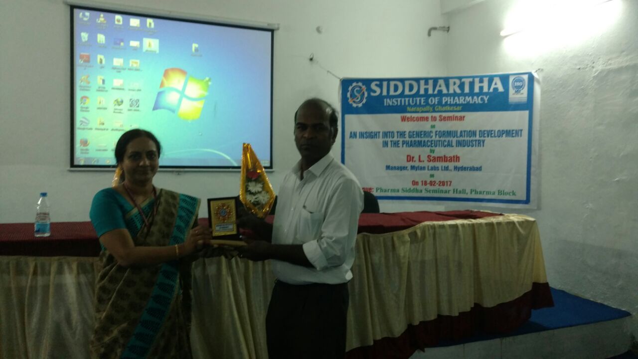 Siddhartha Institute of Pharmacy, Telangana Others(2)