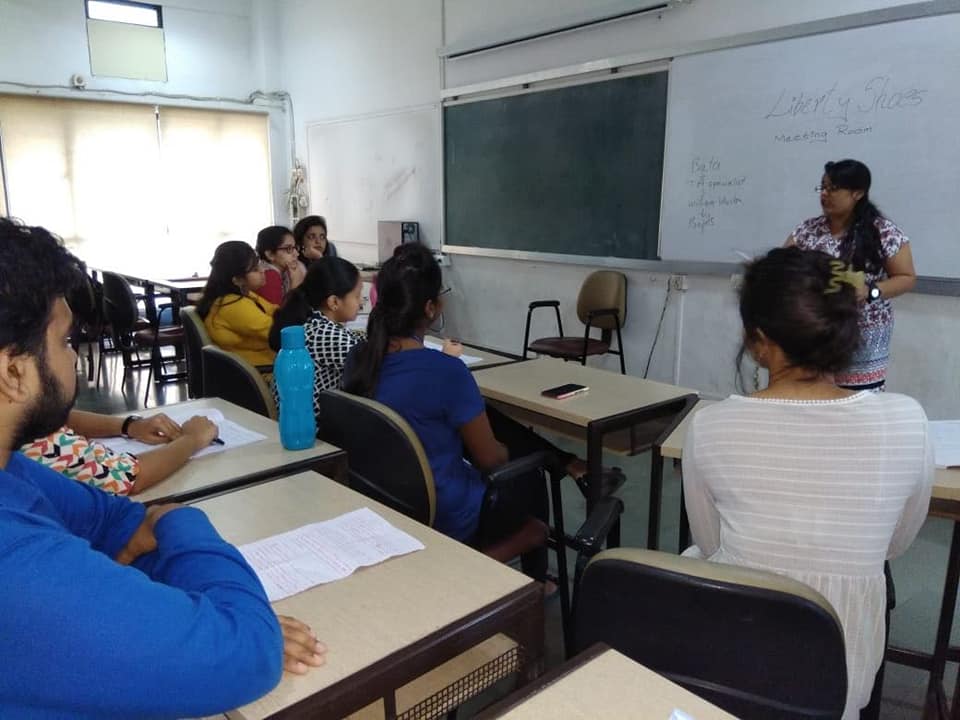 SIES College of Management Studies Classroom