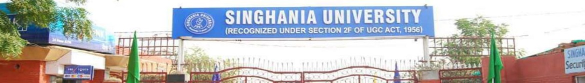 Singhania University Entrance(1)