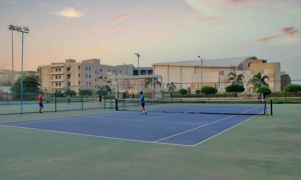 SOA University Lawn Tennis Court