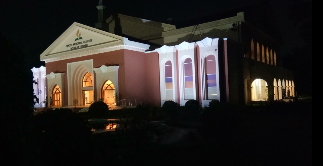 Spicer Adventist University Night View