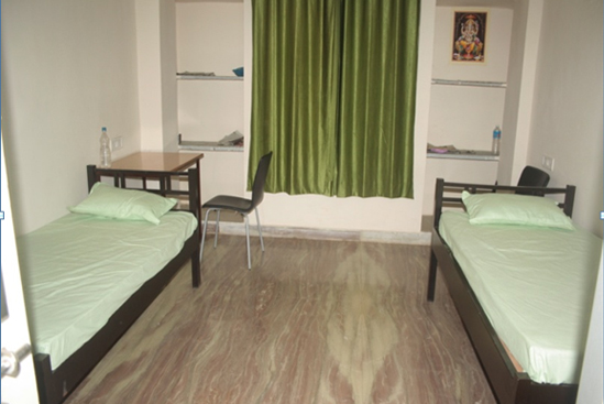 Sarvepalli Radhakrishnan University (SRKU) Hostel Room