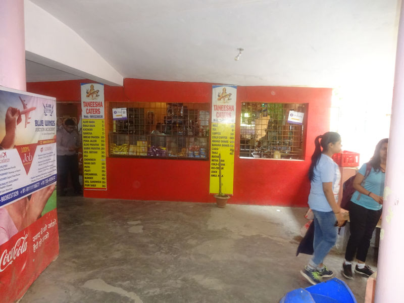 Sarvepalli Radhakrishnan University (SRKU) Cafeteria / Mess