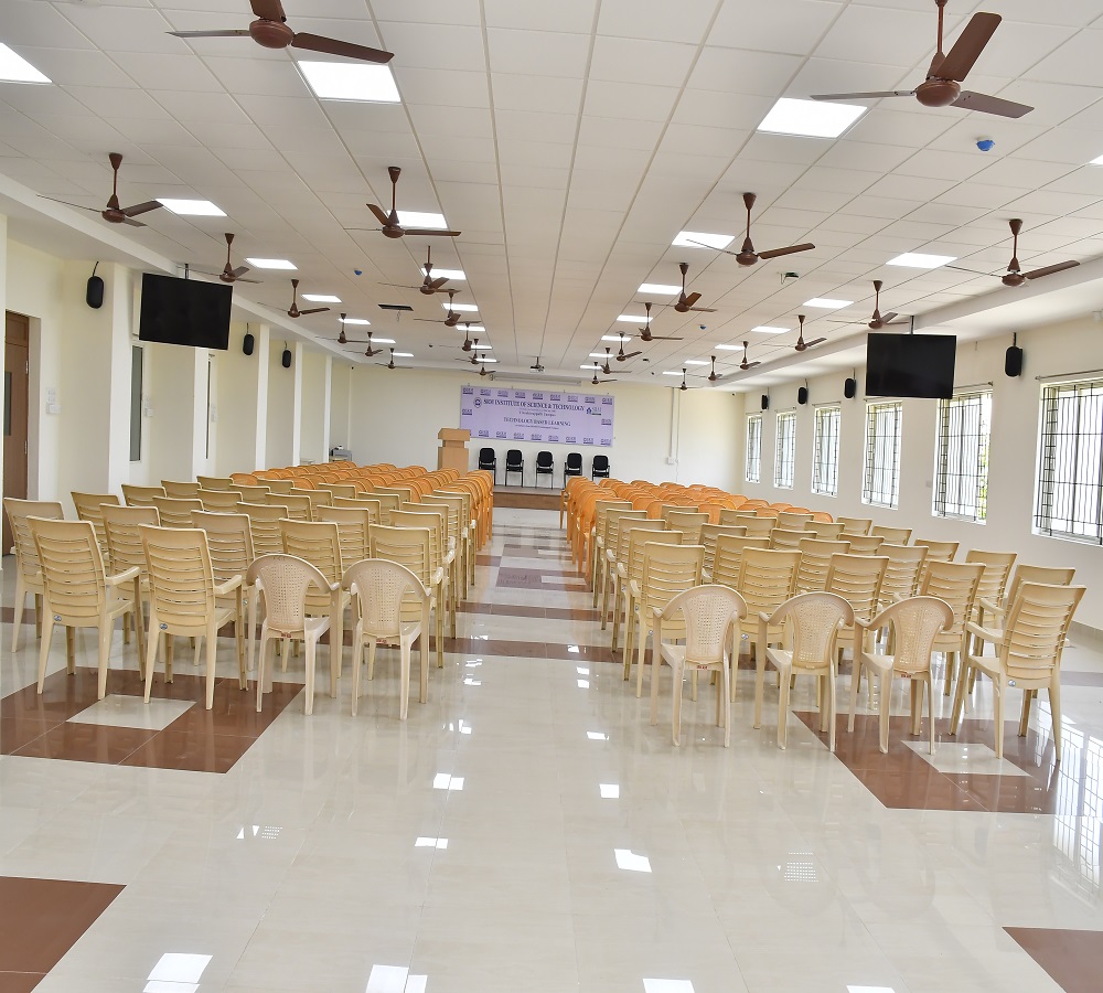 SRM IST Trichy Seminar hall