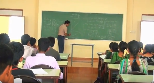 SRM TRP Engineering College Classroom