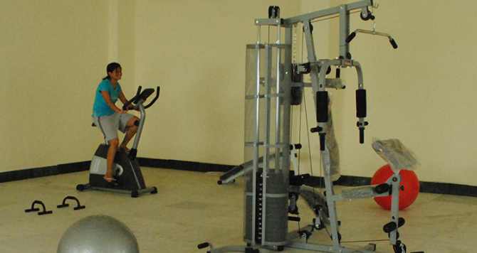 SRM TRP Engineering College Gymnasium