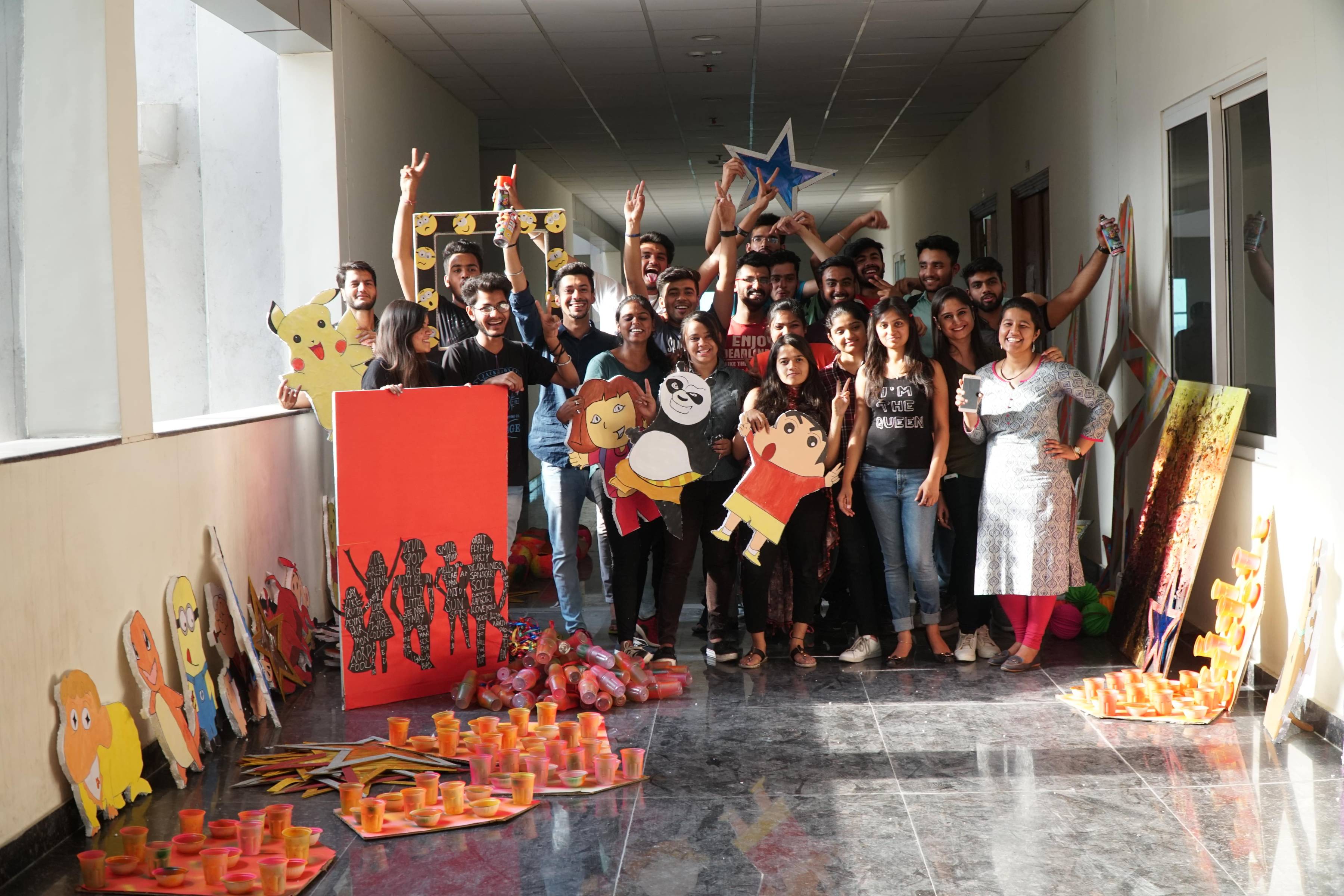 SRM University Sonepat Students Work