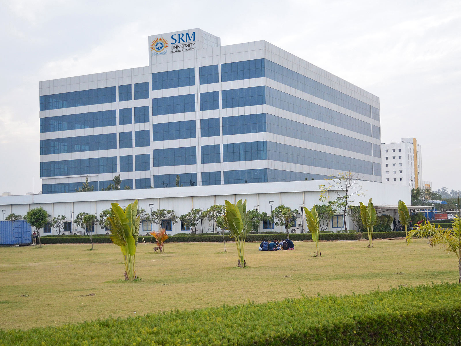 SRM University Sonepat Campus Building