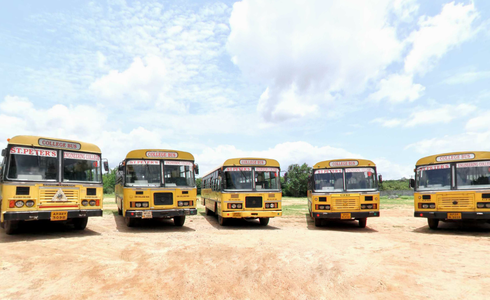 St Peter's Engineering College Transport Facility