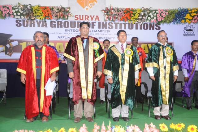 Surya Group of Institutions, Chennai Convocation