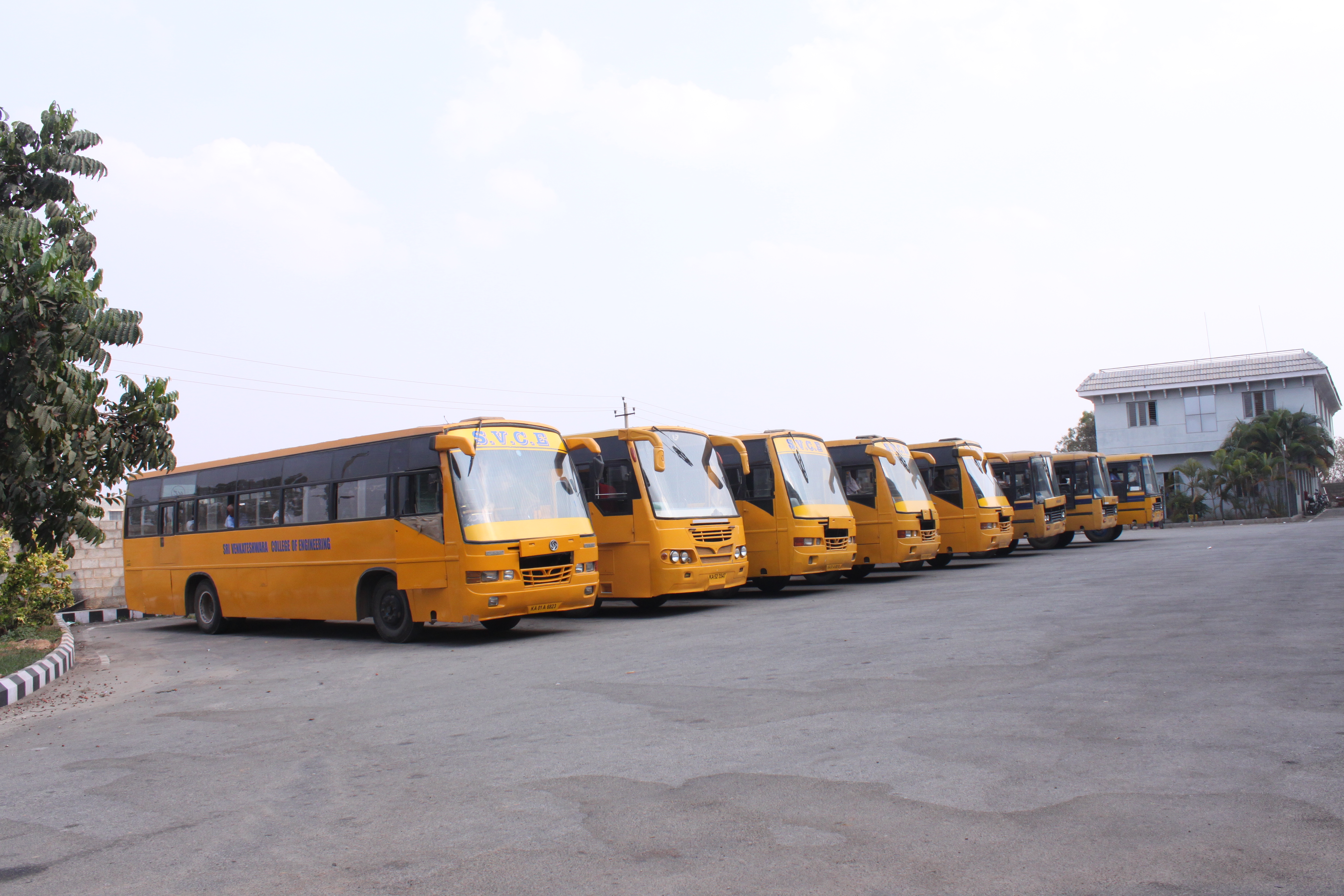 SVCE - Sri Venkateshwara College of Engineering Transport Facility