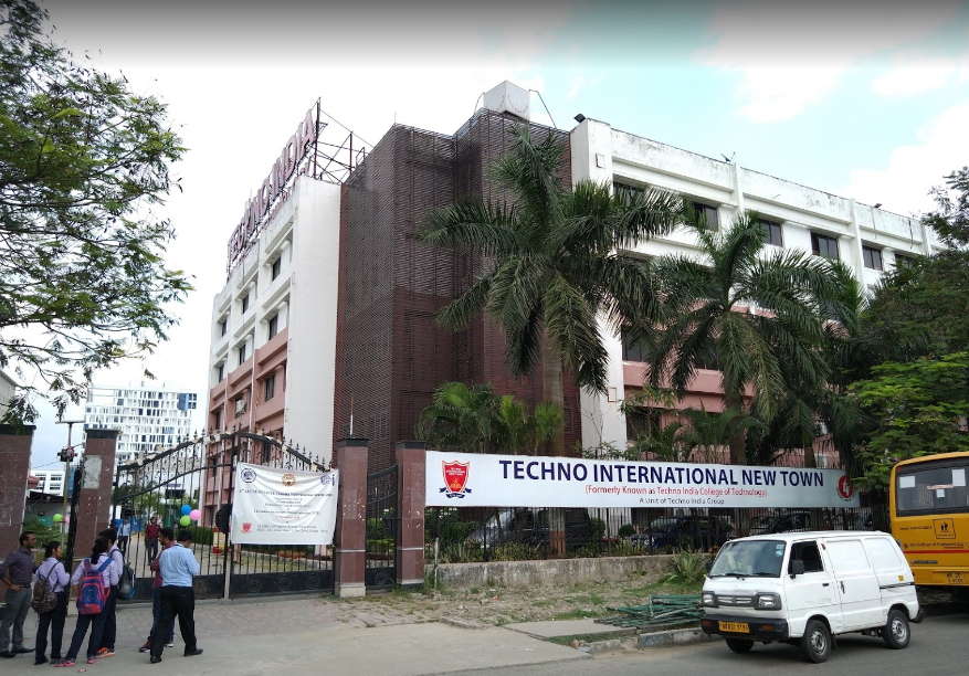 Techno International New Town Entrance